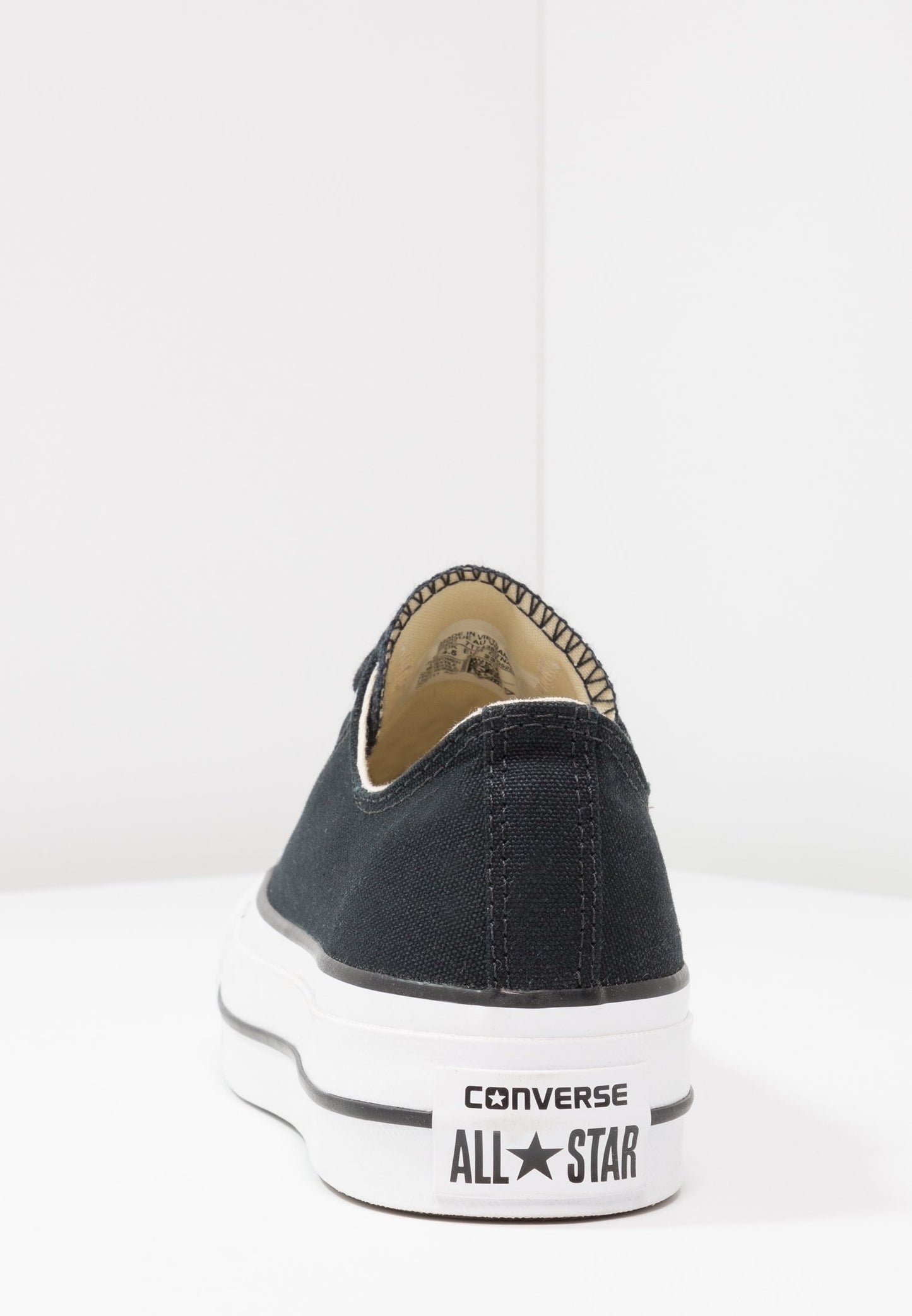 Converse - Chuck Taylor All Star Platform Canvas Lona negra