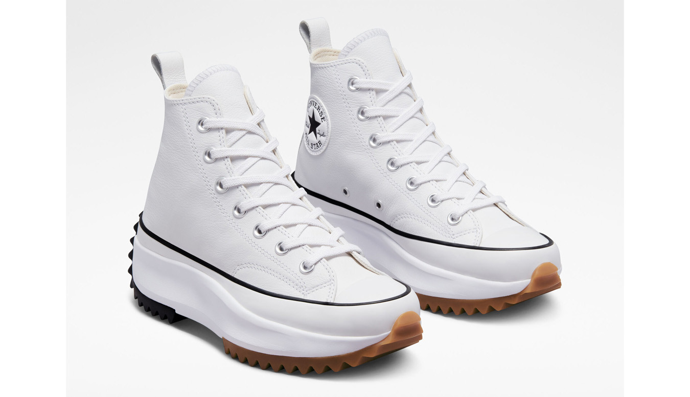 Converse - Run Star Hike piel Blanca