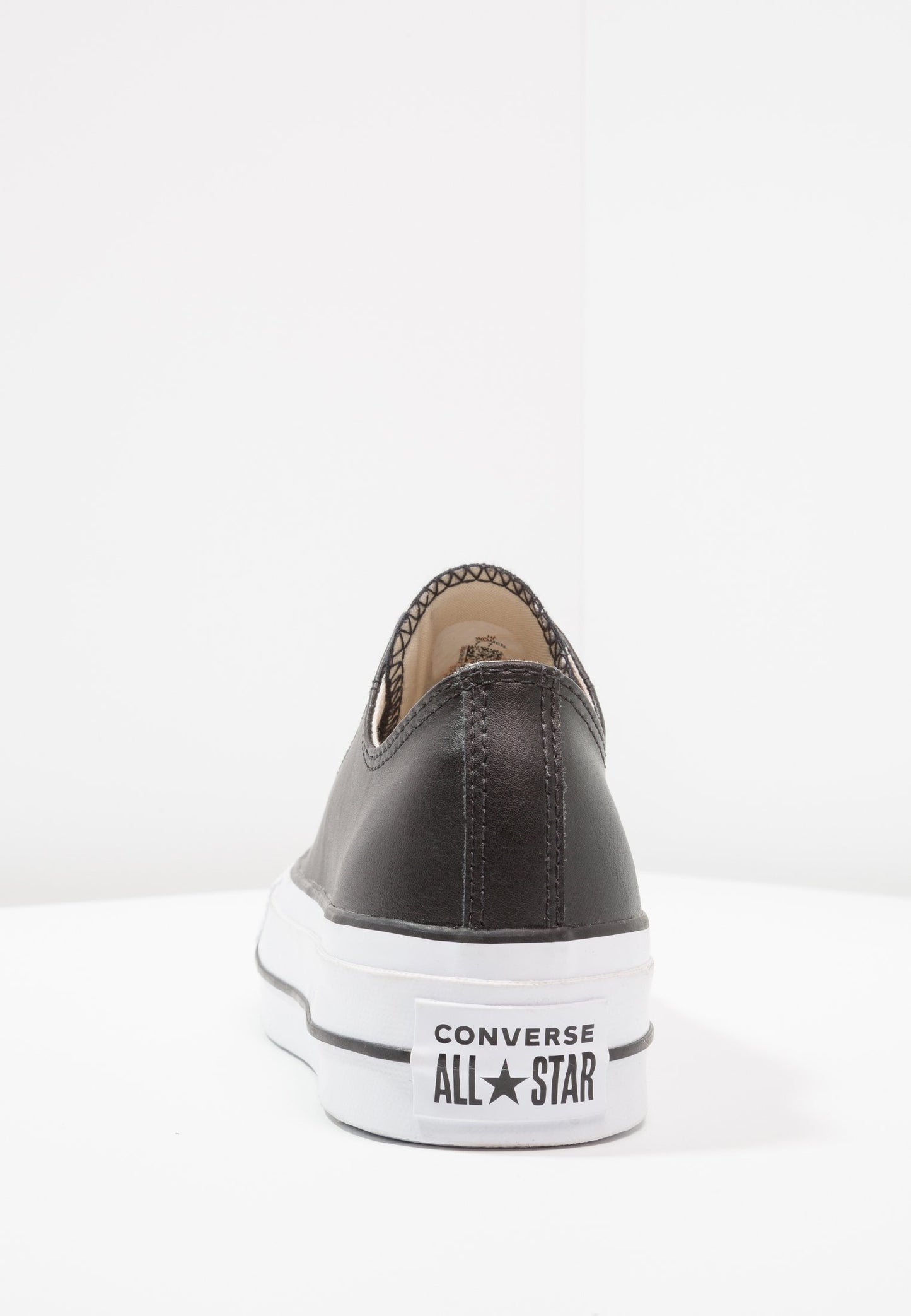 Converse - Chuck Taylor All Star Plataforma Clean Leather Piel Negra