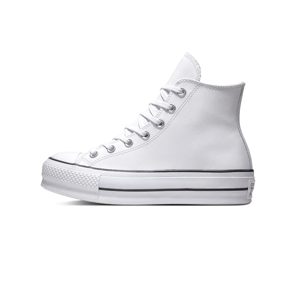 Converse - Chuck Taylor All Star Plataforma piel Blanca