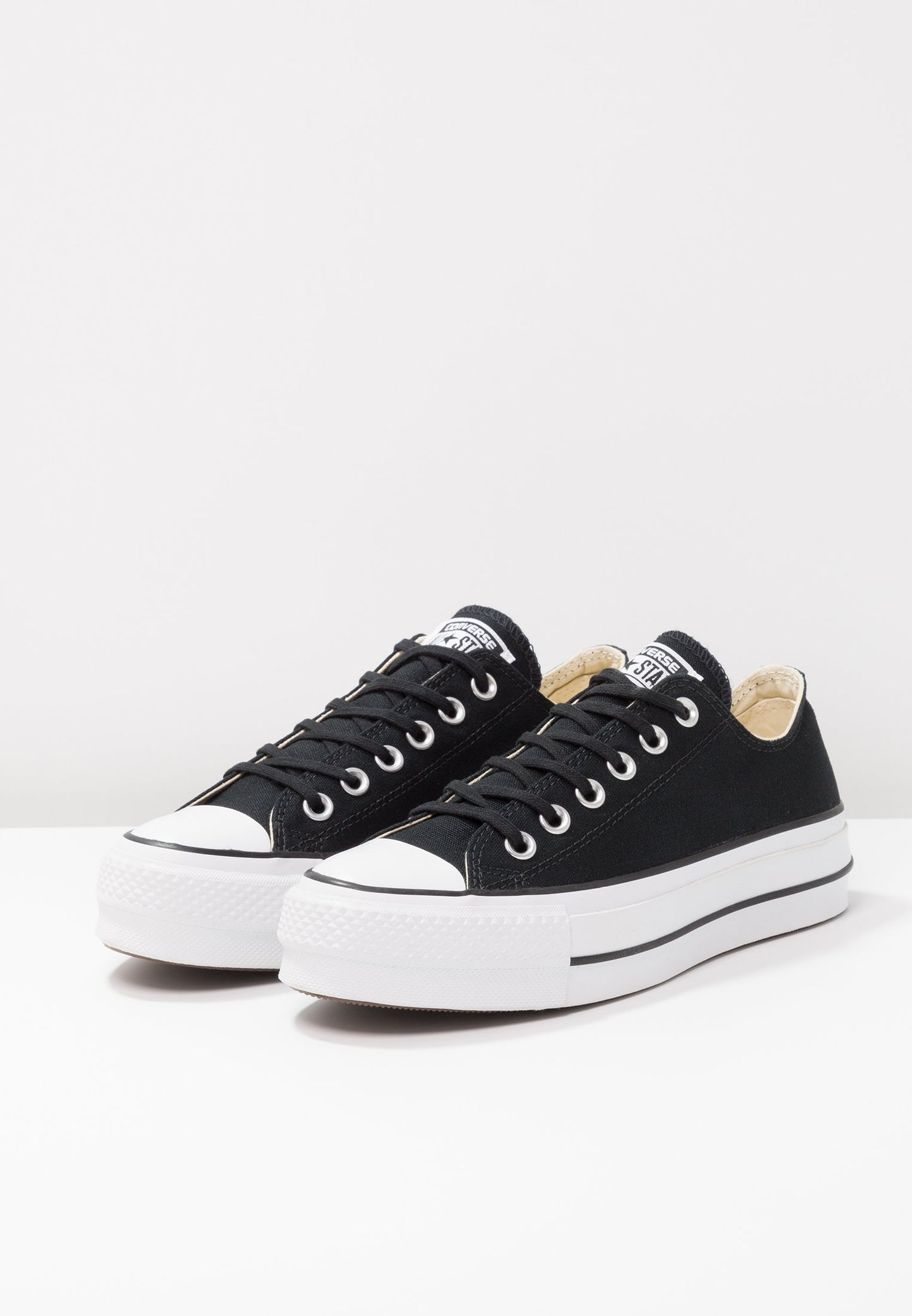 Converse - Chuck Taylor All Star Platform Canvas Lona negra