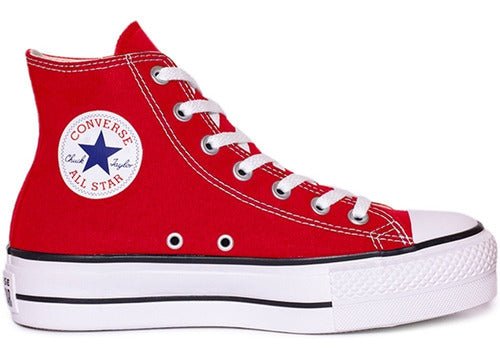 Converse - Chuck Taylor All Star Plataforma Lona Roja