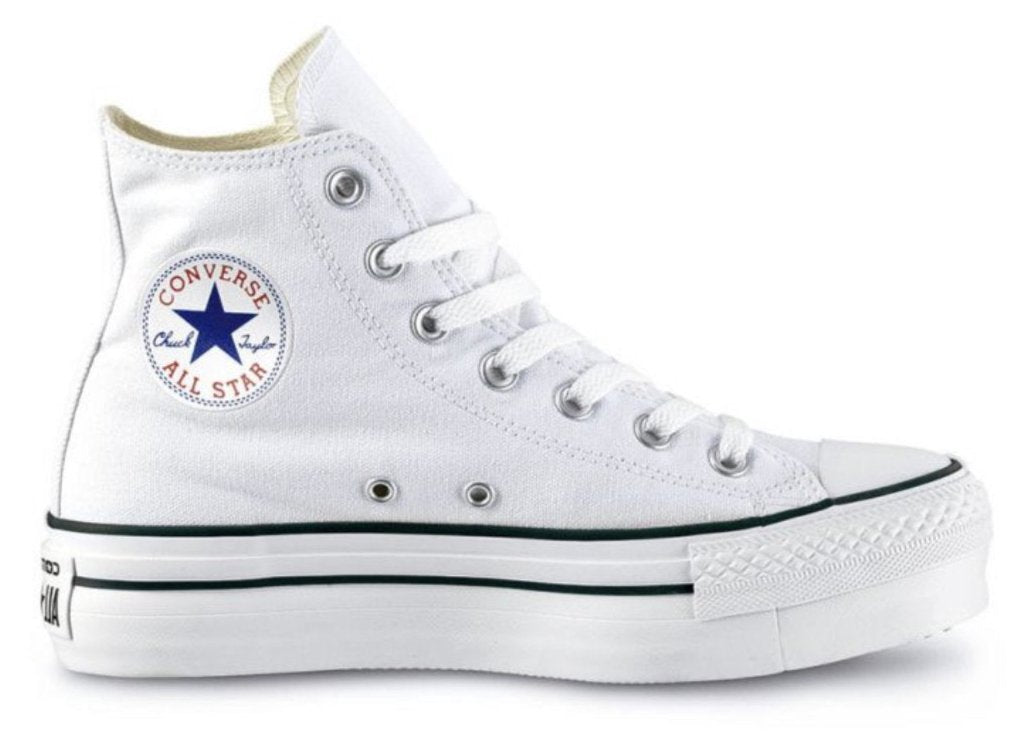 Converse - Chuck Taylor All Star Triplesuela Lona Blanca