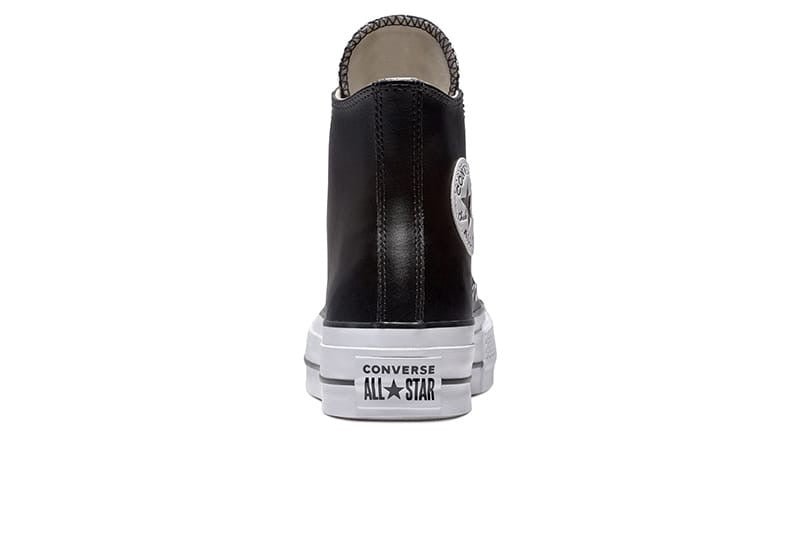 Converse - Chuck Taylor All Star Plataforma Leather Piel Negra