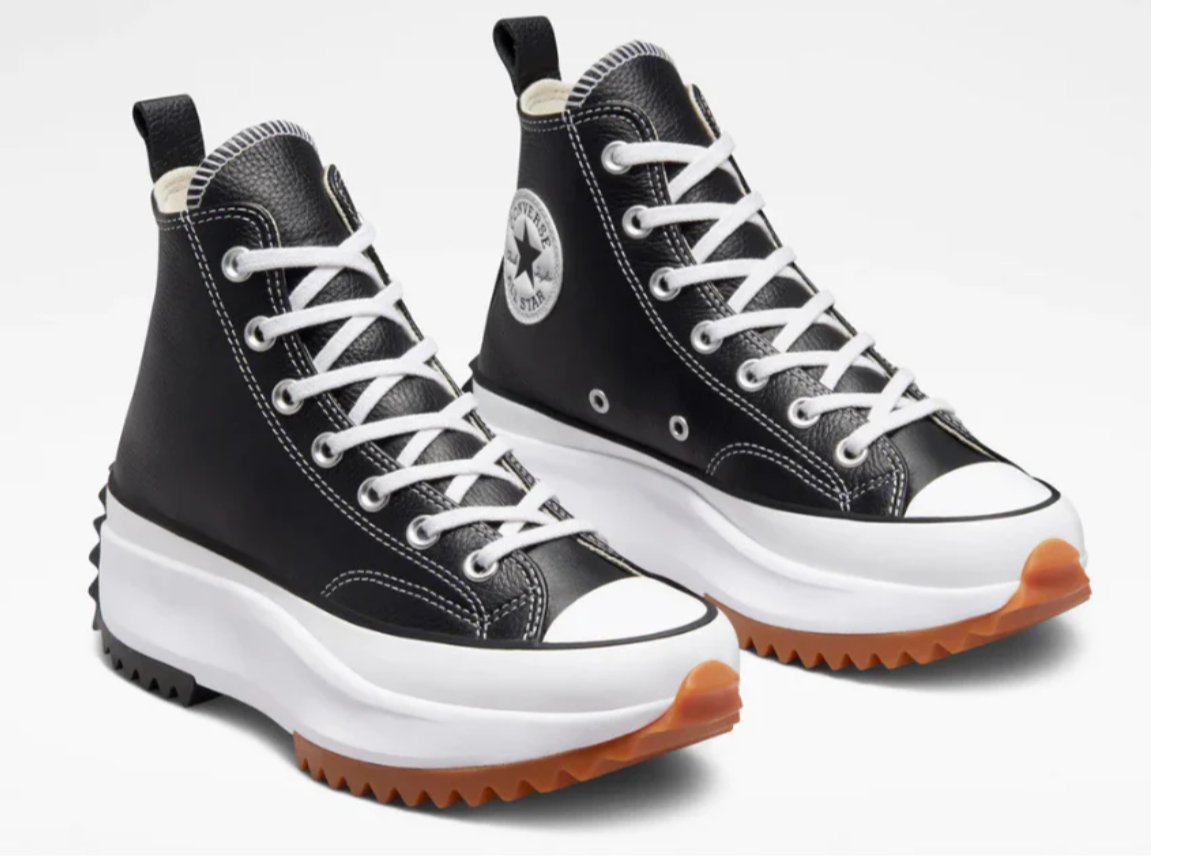 Converse - Run Star Hike piel Negra